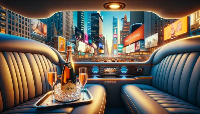 1 hour nyc limo tour with champagne bubz limos nyc