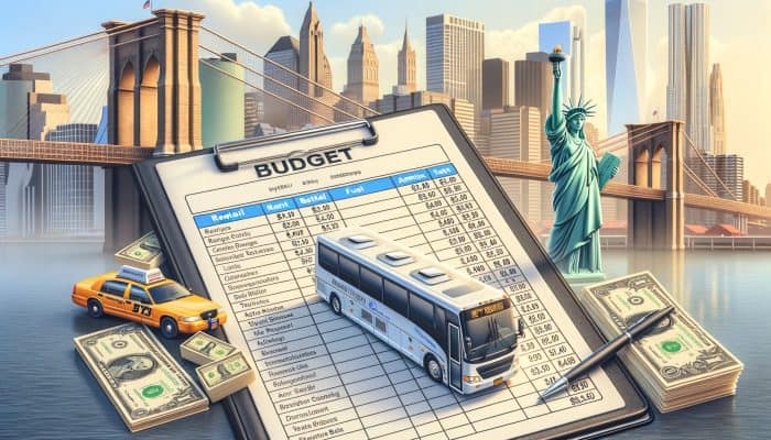how to budget for your nyc party bus rental