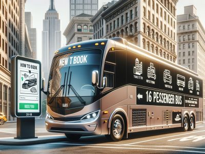 how to book a 16 passenger bus for your nyc tour bubz limos nyc