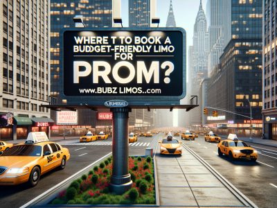 City billboard advertising budget-friendly prom limo service