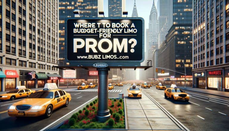 City billboard advertising budget-friendly prom limo service