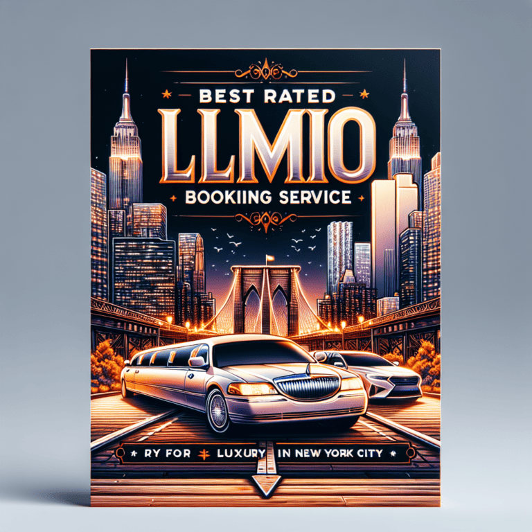 New York City limo booking service advertisement poster
