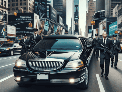 bubz limos nyc executive protection with luxury black car service