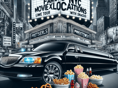 famous nyc movie locations limo tour with snacks