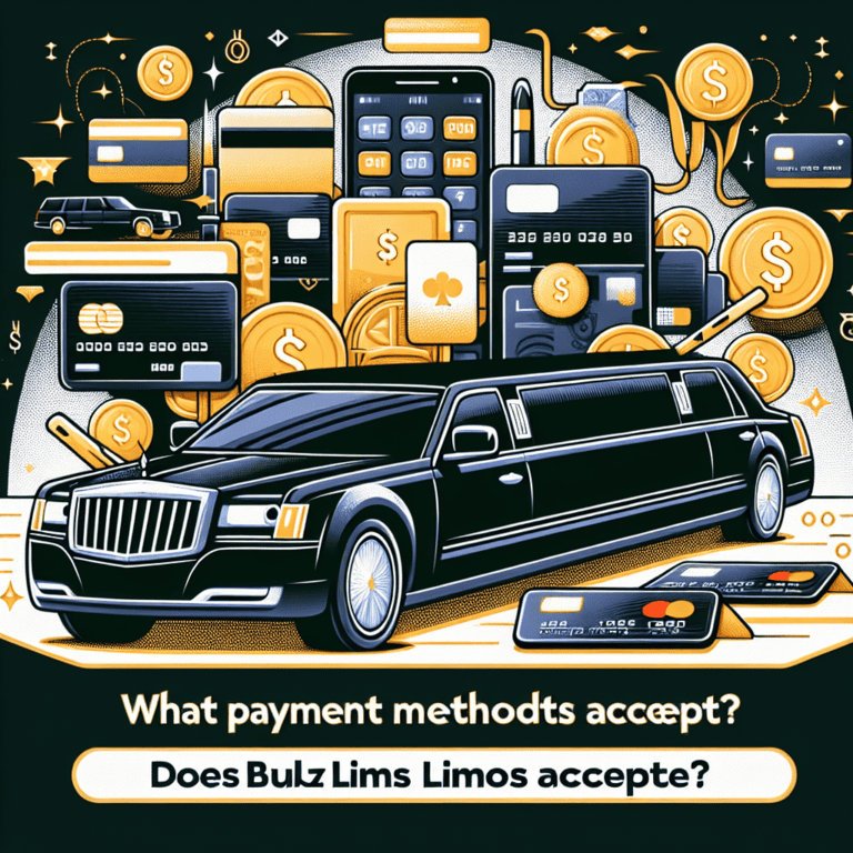 Black limousine surrounded by credit cards and coins