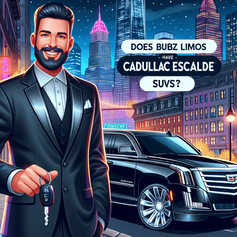 Man holding keys beside black Cadillac Escalade SUV