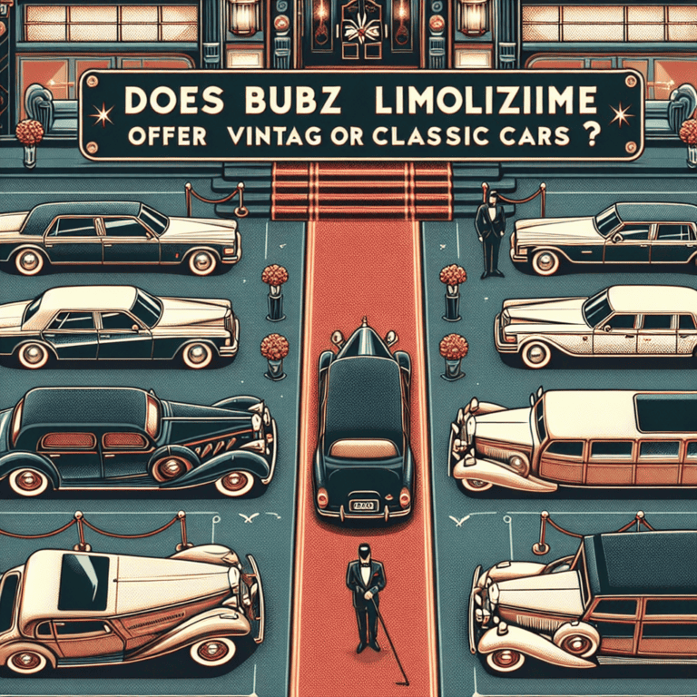 Vintage and classic limousines on red carpet display