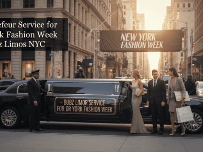Chauffeur Service for New York Fashion Week - Bubz Limos NYC