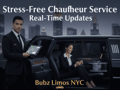 Stress-Free Chauffeur Service with Real-Time Updates - Bubz Limos NYC