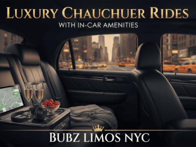 Luxury Chauffeur Rides with In-Car Amenities - Bubz Limos NYC