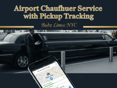 Airport Chauffeur Service with Pickup Tracking - Bubz Limos NYC