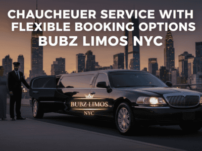 Chauffeur Service with Flexible Booking Options - Bubz Limos NYC