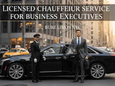 Licensed Chauffeur Service for Business Executives - Bubz Limos NYC