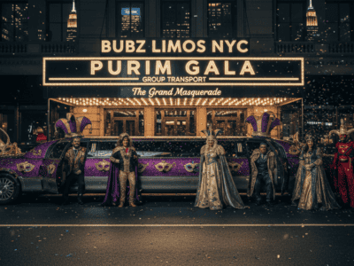 Bubz Limos NYC Purim Gala Group Transport
