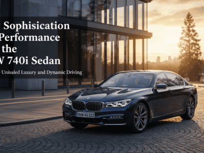 Pure Sophistication and Performance with the BMW 740i Sedan