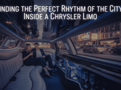 Finding the perfect rhythm of the city inside a Chrysler Limo