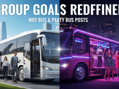 Group goals are redefined in our latest Mot bus and party bus posts
