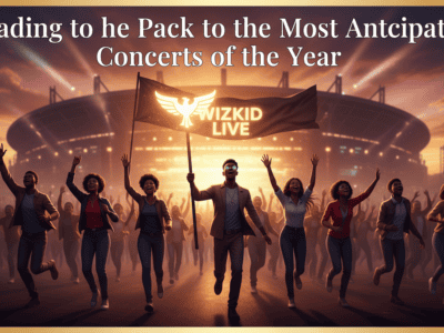 Leading the pack to the most anticipated Wizkid concerts of the year