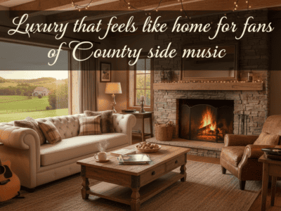 Luxury that feels like home for fans of Country side music
