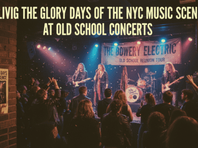 Reliving the glory days of the NYC music scene at Old school concerts