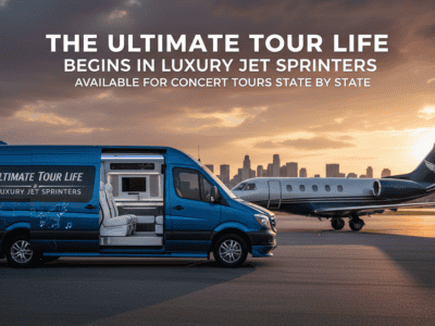 The ultimate tour life begins in luxury jet sprinters available for concert tours state by state
