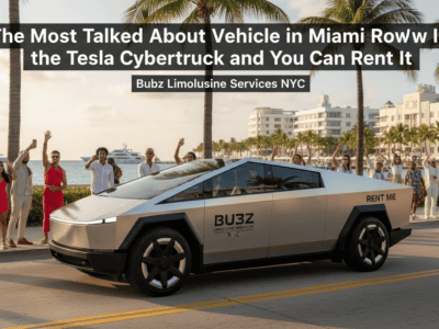 The Most Talked About Vehicle in Miami Right Now Is the Tesla Cybertruck and You Can Rent It - Bubz Limousine Services NYC