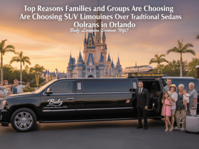 Top Reasons Families and Groups Are Choosing SUV Limousines Over Traditional Sedans in Orlando - Bubz Limousine Services NYC