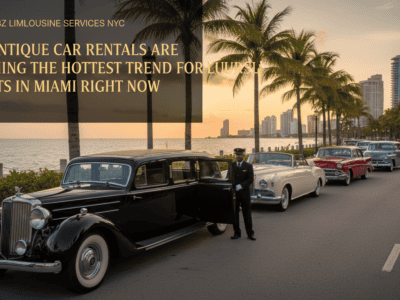 Why Antique Car Rentals Are Becoming the Hottest Trend for Luxury Events in Miami Right Now - Bubz Limousine Services NYC