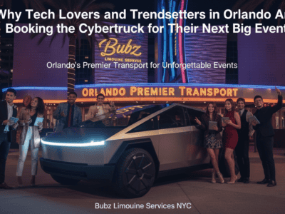 Why Tech Lovers and Trendsetters in Orlando Are Booking the Cybertruck for Their Next Big Event - Bubz Limousine Services NYC