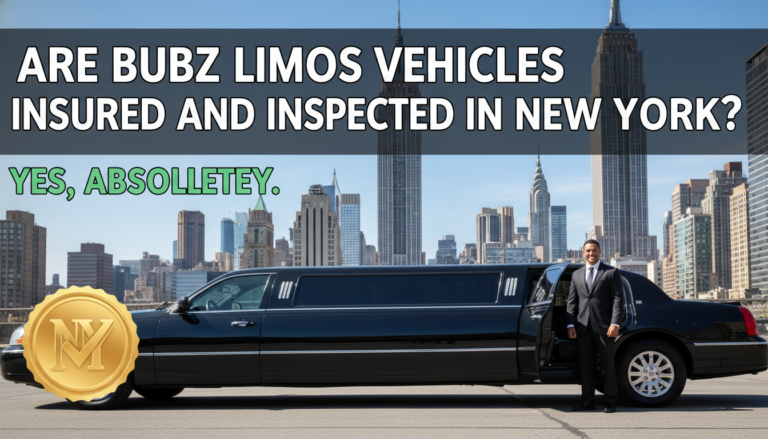 Bubz Limos: Insured black limo and chauffeur in New York.