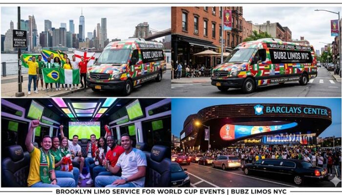 Brooklyn limo service for World Cup events by Bubz Limos.