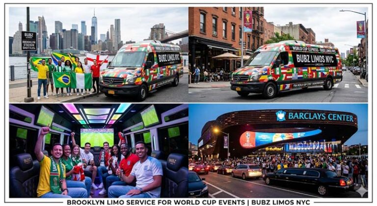 Brooklyn limo service for World Cup events by Bubz Limos.