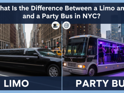 Limo vs. Party Bus comparison in NYC.