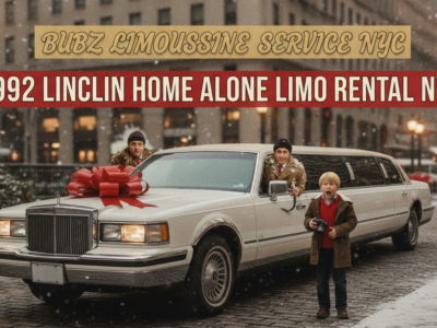 1992 Lincoln Home Alone limo rental NYC Bubz Limousine