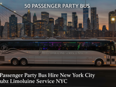 50 Passenger Party Bus Hire New York City Bubz Limousine