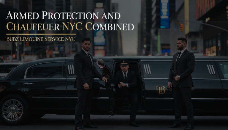 Armed protection and chauffeur NYC limousine service Bubz