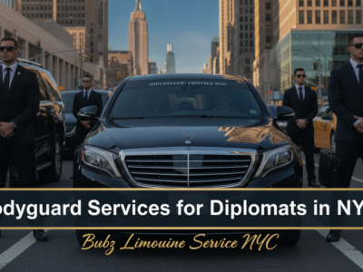 Bodyguard services for diplomats with luxury Mercedes in NYC