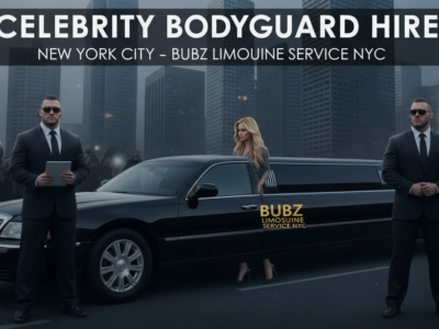 Celebrity bodyguard hire with limo service in New York City