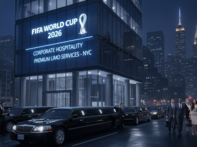 Premium limo services for FIFA World Cup 2026 in NYC.