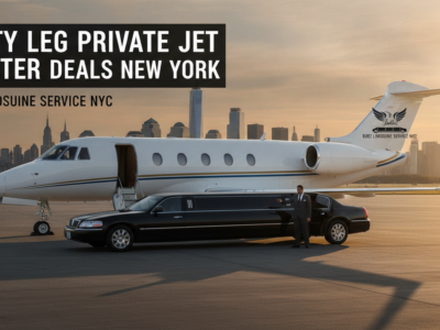 Private jet and limousine service empty leg deals New York