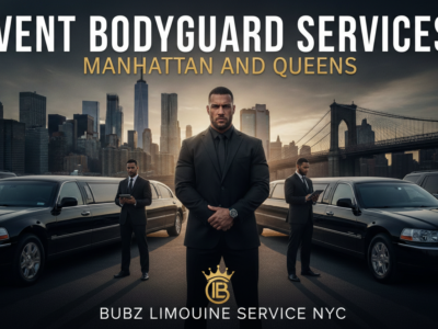 Bubz Limousine event bodyguard services Manhattan and Queens NYC
