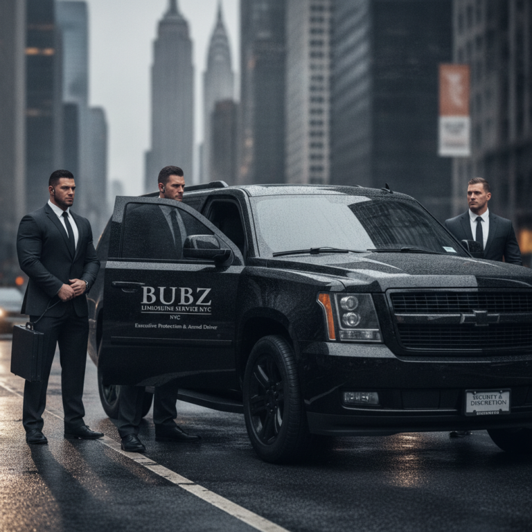 Executive Protection and Armed Driver NYC - Bubz Limousine Service NYC