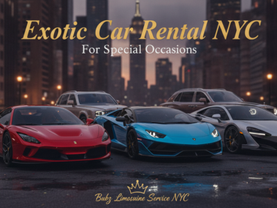 Exotic car rental NYC featuring Ferrari, Lamborghini, and McLaren supercars