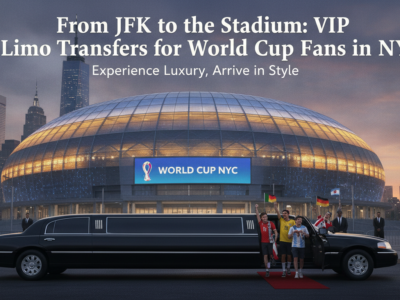 VIP limo service for World Cup fans in NYC.
