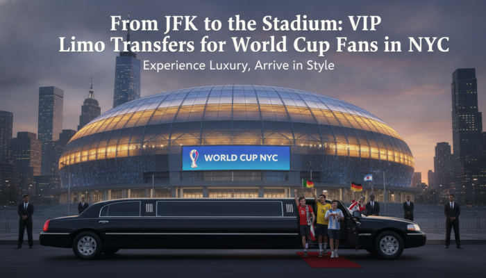 VIP limo service for World Cup fans in NYC.