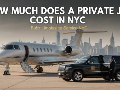 Private jet and luxury SUV on NYC tarmac