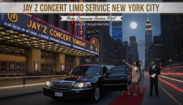 Jay Z Concert limo service New York City luxury transportation