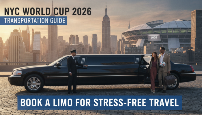 Luxury limo service in NYC for World Cup 2026.