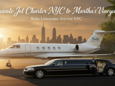 Private jet and limo service NYC to Martha's Vineyard