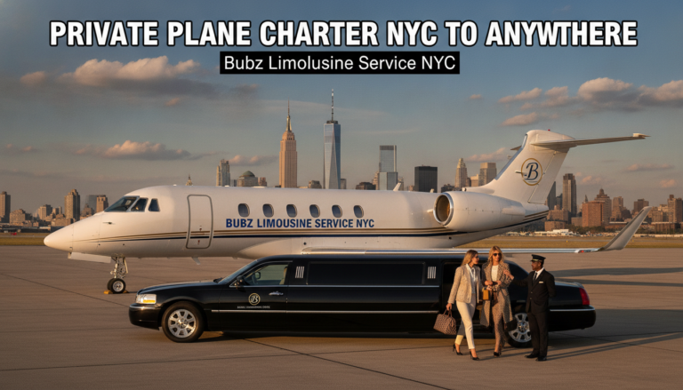 Bubz Limousine Service NYC private plane charter and limo